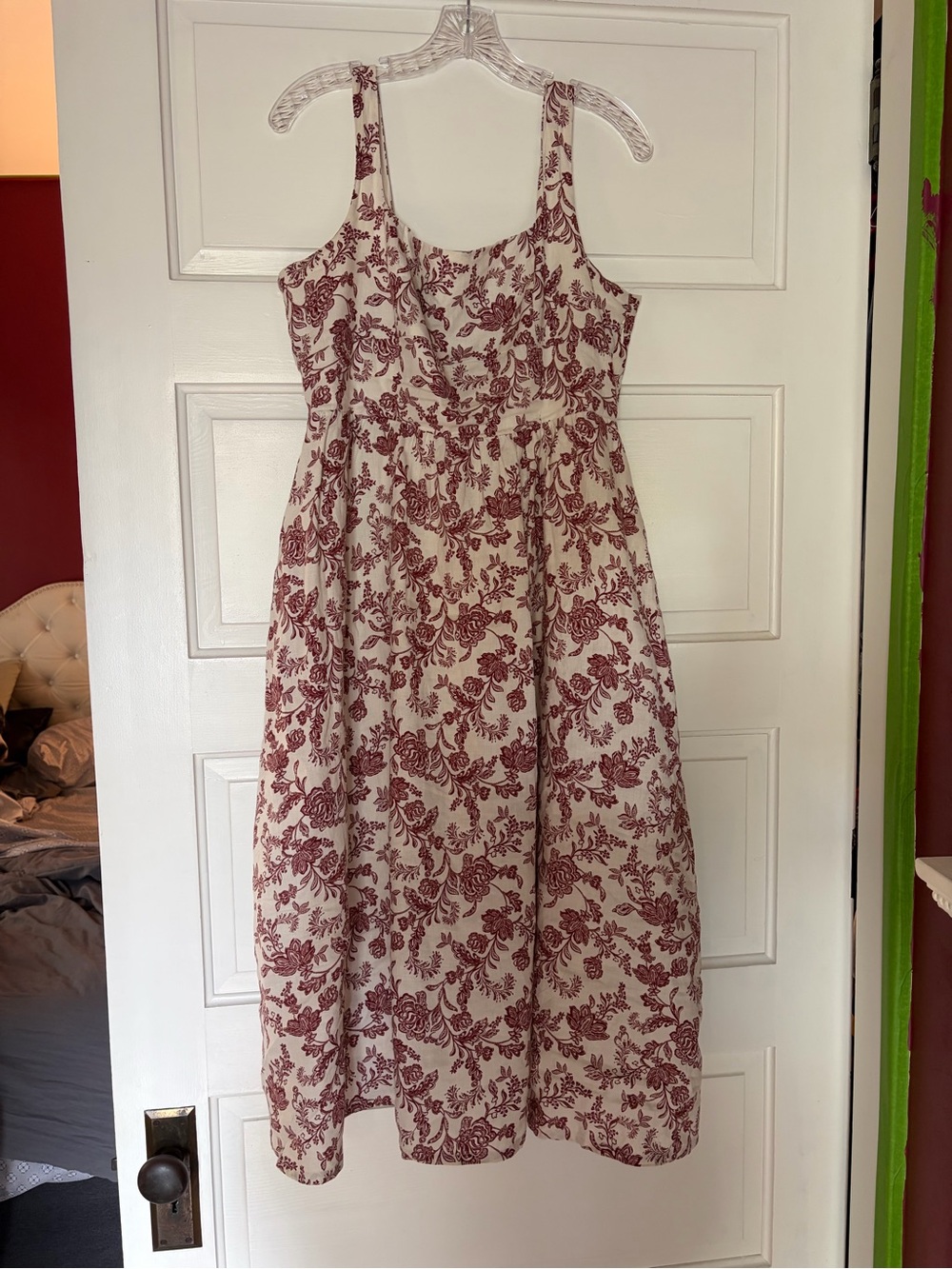 Quince Fit & Flare Midi Dress